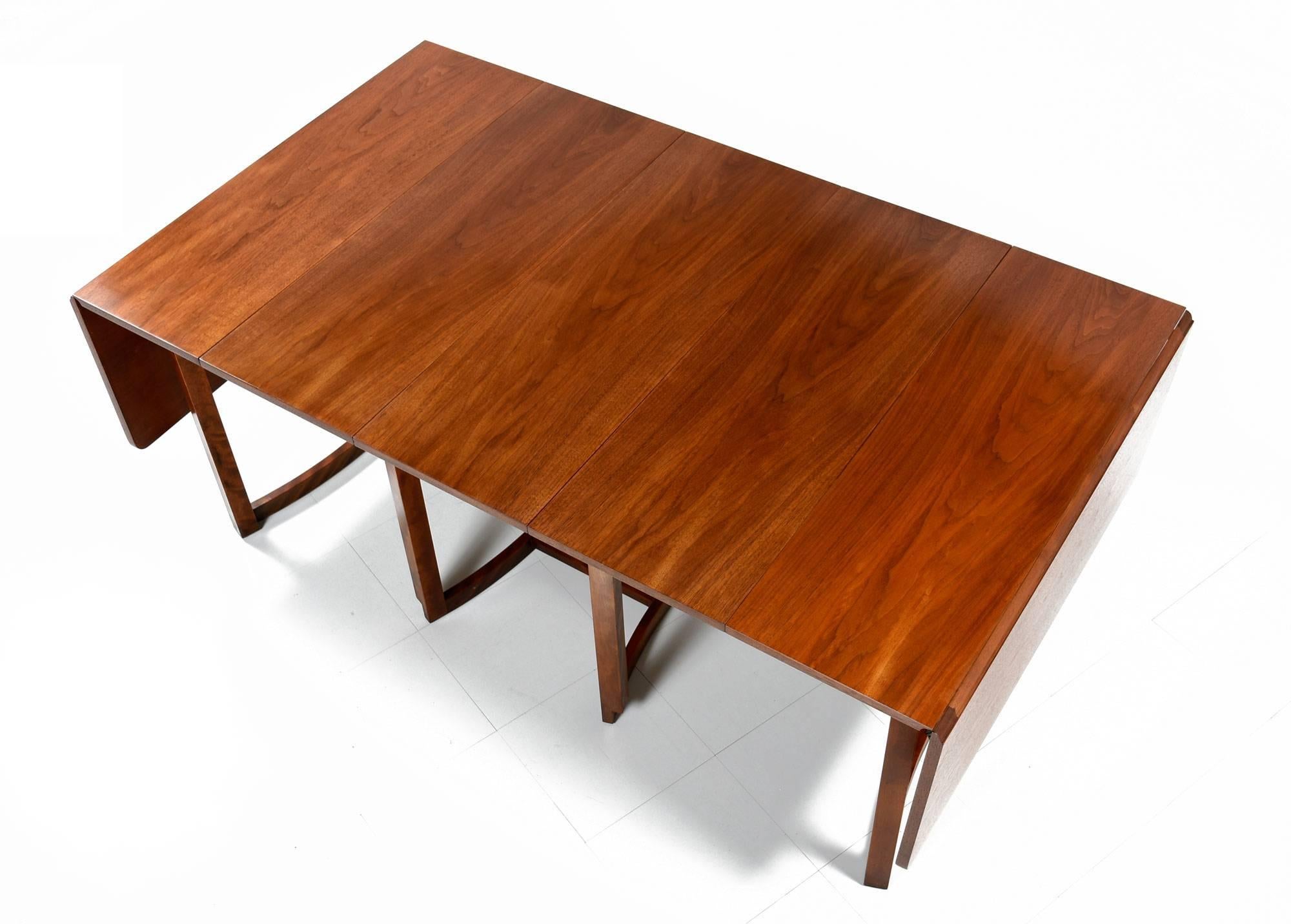 Mid-Century Modern Refinished Vintage Robsjohn-Gibbings Expanding Table