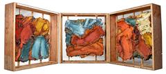 Contemporary Abstract Relief Sculture Art Pieces by Gary Amerigian