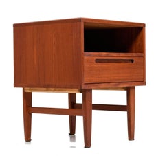 Danish Teak Nightstand - Nils Jonsson for HJN Mobler