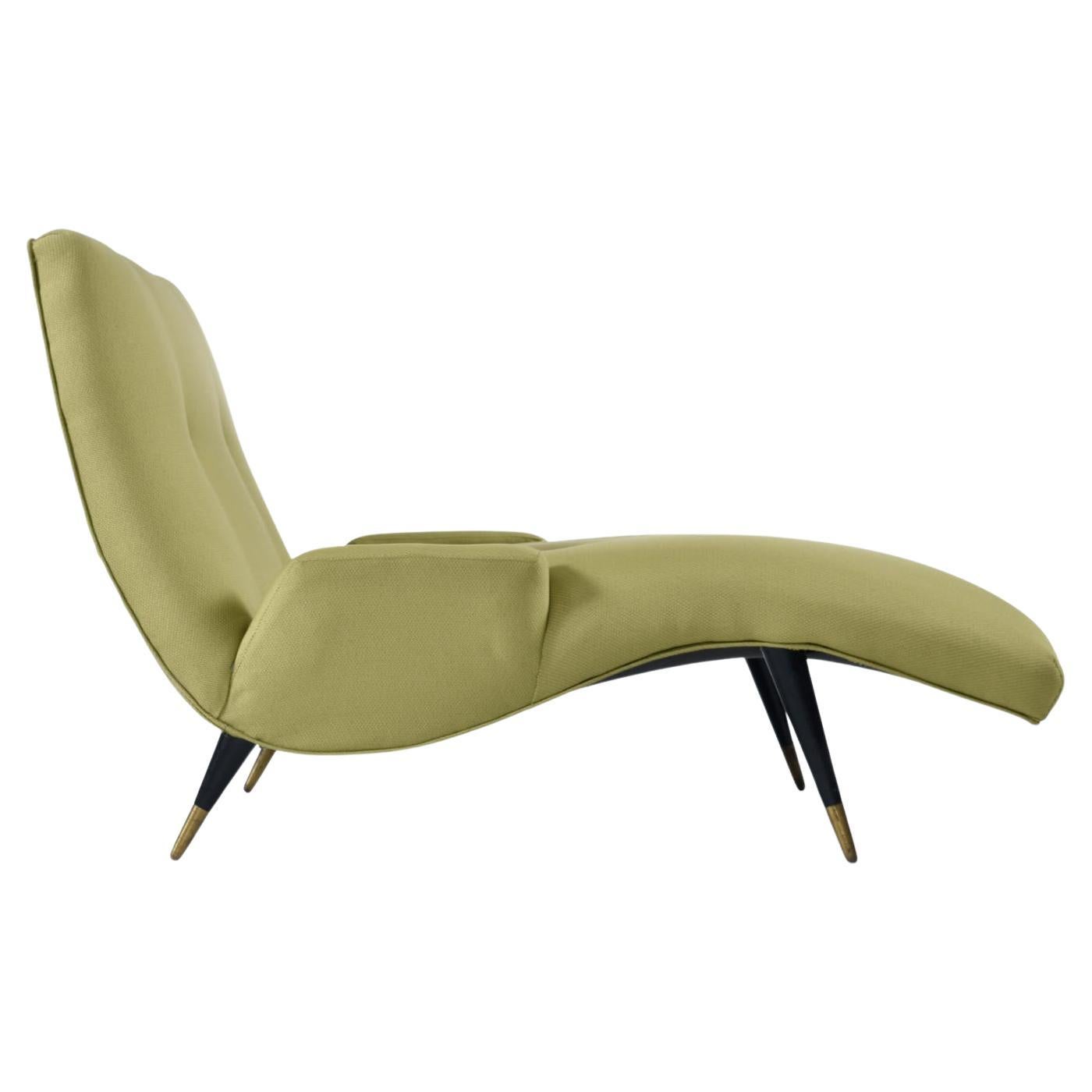 Adrian Pearsall "Wave" chaise at 1stDibs