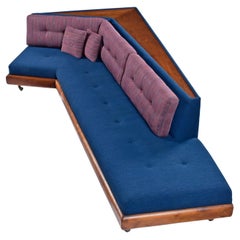 Vintage Original Adrian Pearsall Platform Boomerang Sofa 2300-S for Craft Associates