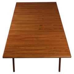 Danish Modern Teak Draw-Leaf Dining Table, Denmark, circa 1960s