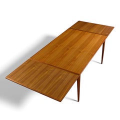 Large Niels Otto Møller Extendable Danish Teak Dining Table for J.L. Møller