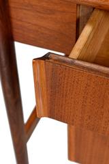 Refinished Drexel Parallel Walnut Desk