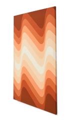 Panton Style 1970s Op Art Modernist Finlayson textile Fabric Wall Panel