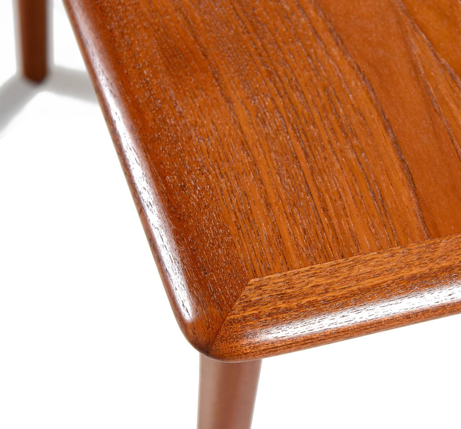 danish teak end tables