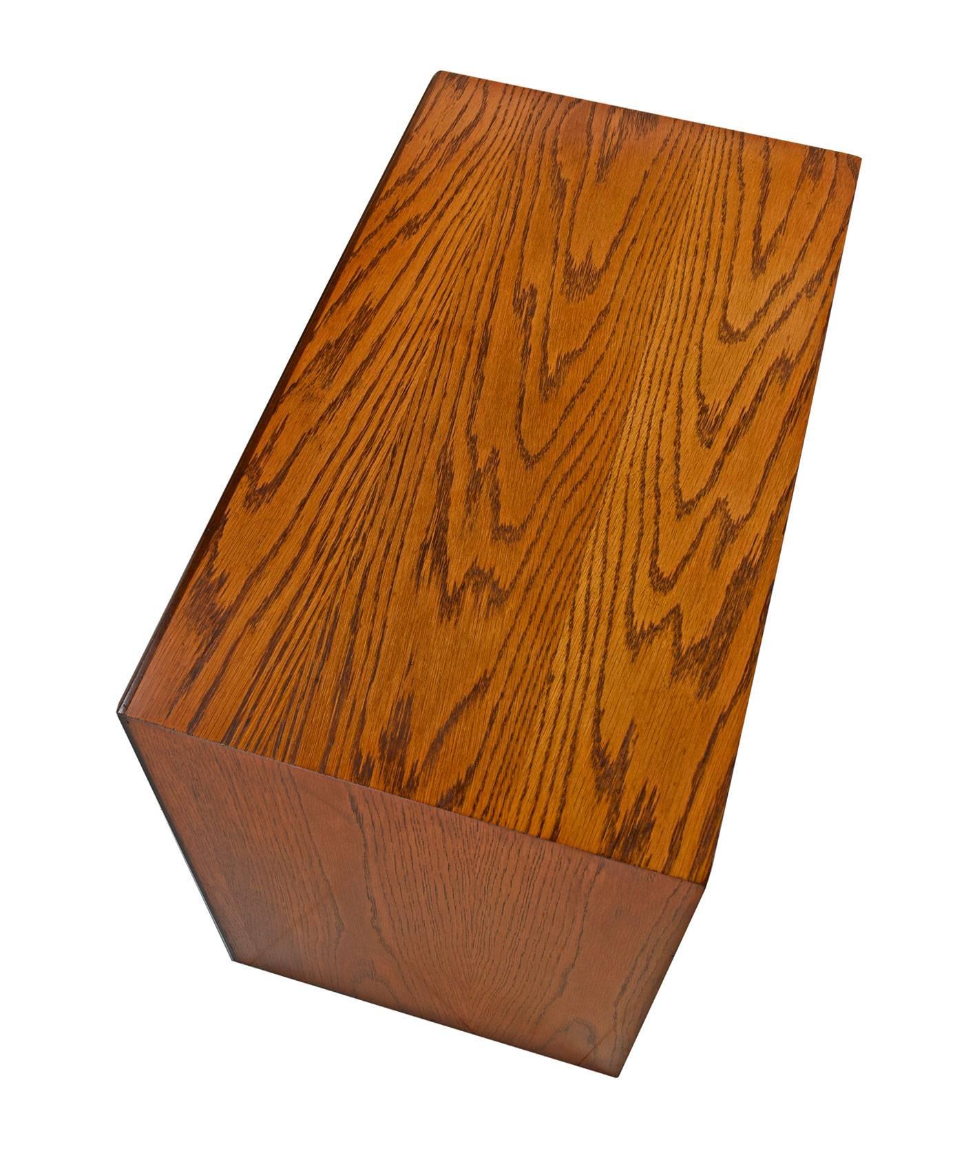 Late 20th Century Paul Evans Style Restored Brutalist End Tables Nightstands by Lane, 1970s