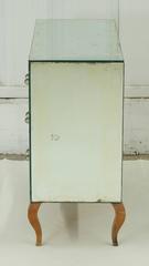 French 1940s Antique Mirror Chest of Drawers
