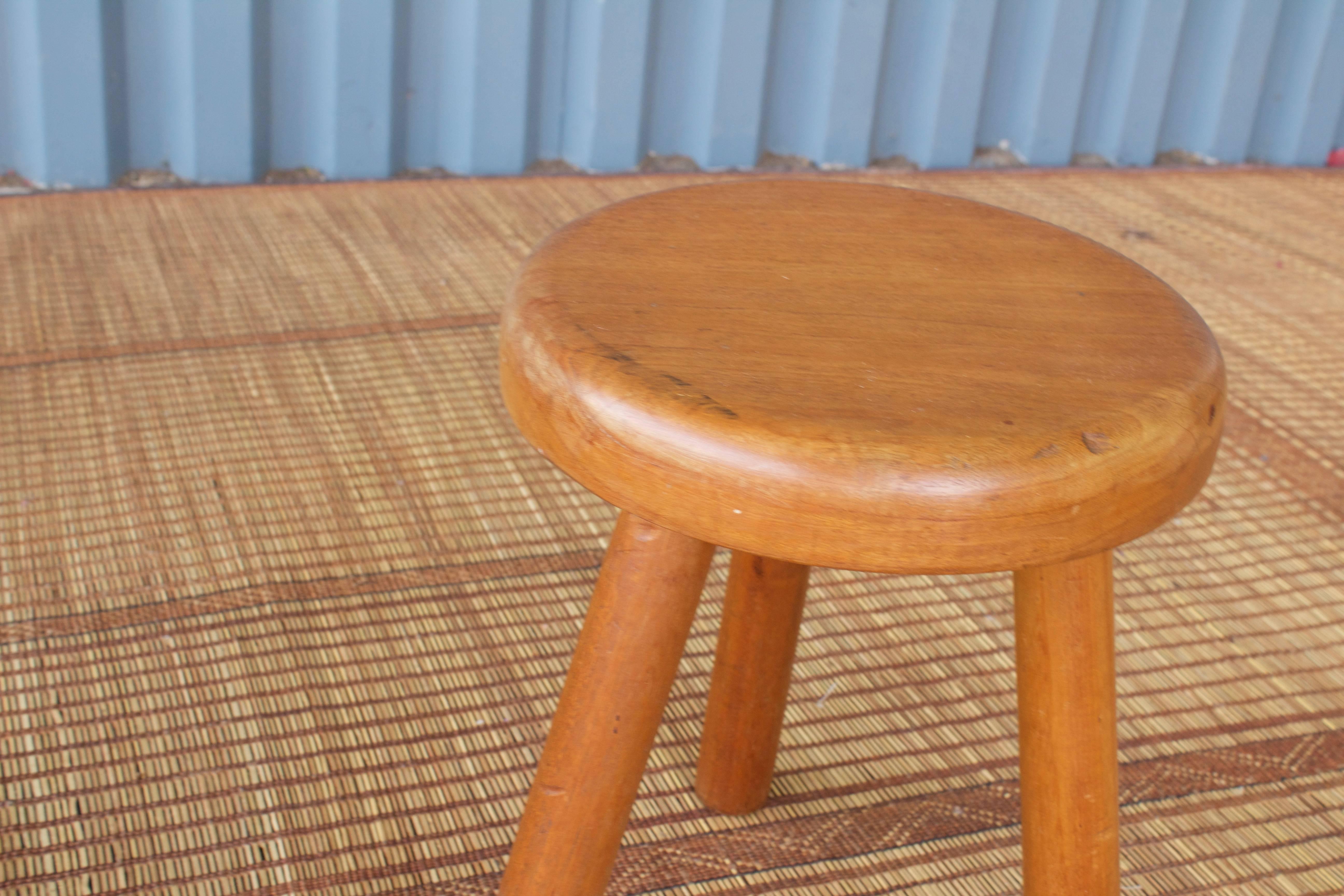 Pair of French 1960s Milking Stools In Excellent Condition In Los Angeles, CA