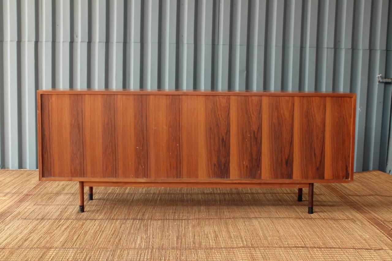 Danish Modern Credenza with Reversible Doors 2