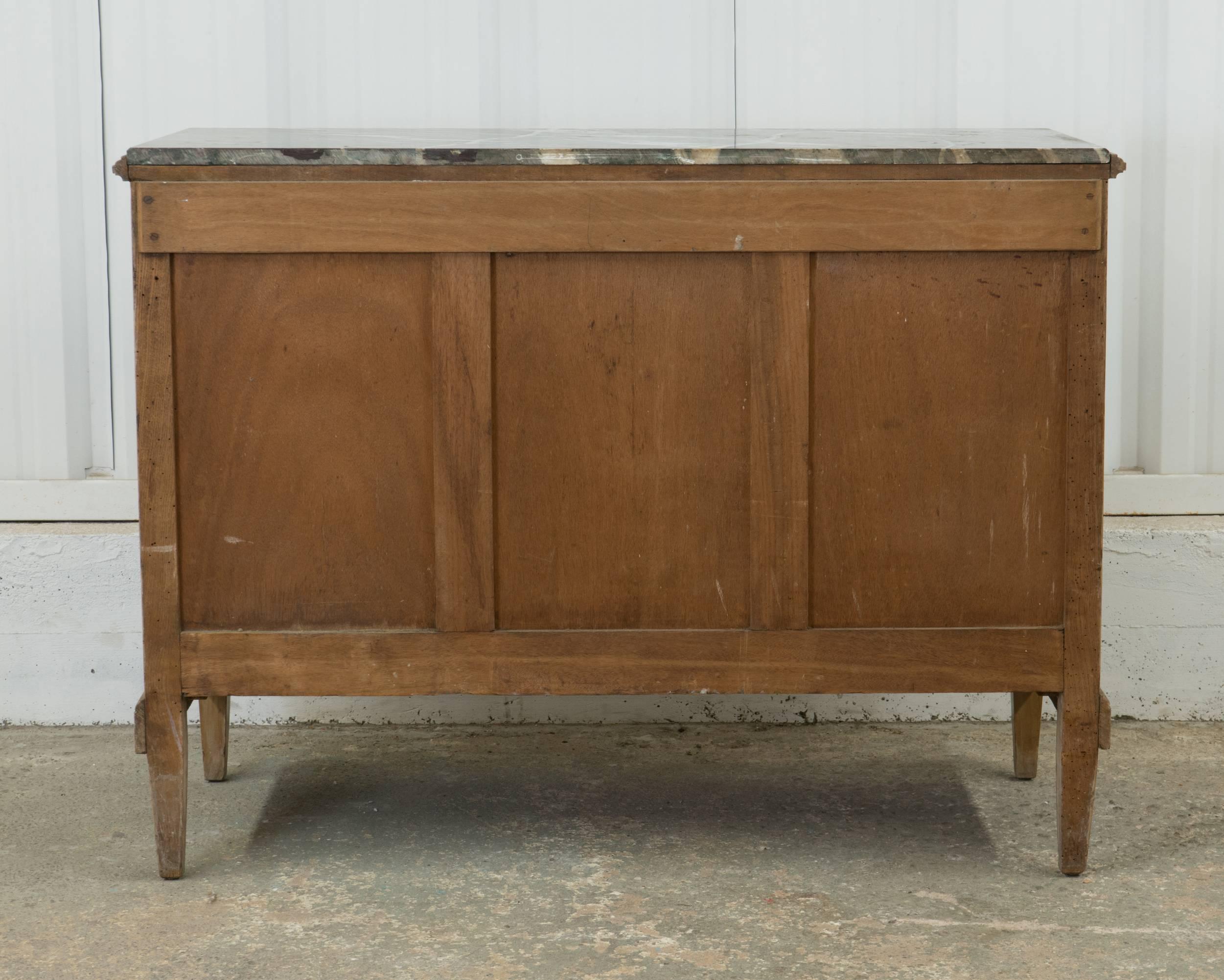 Vintage French Chest of Drawers with Marble Top 2