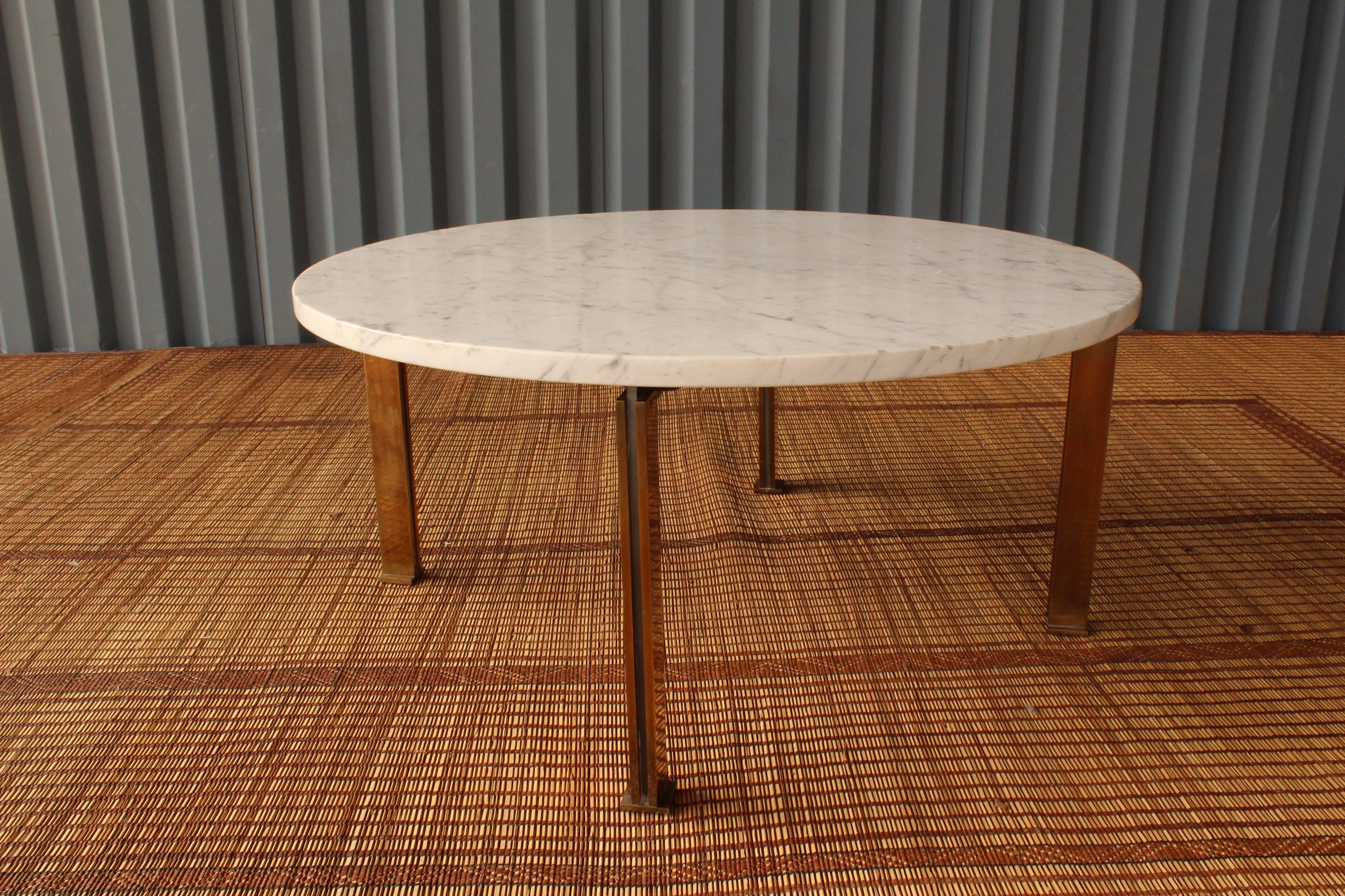 French 1960s Coffee Table in the Manner of Jacques Quinet