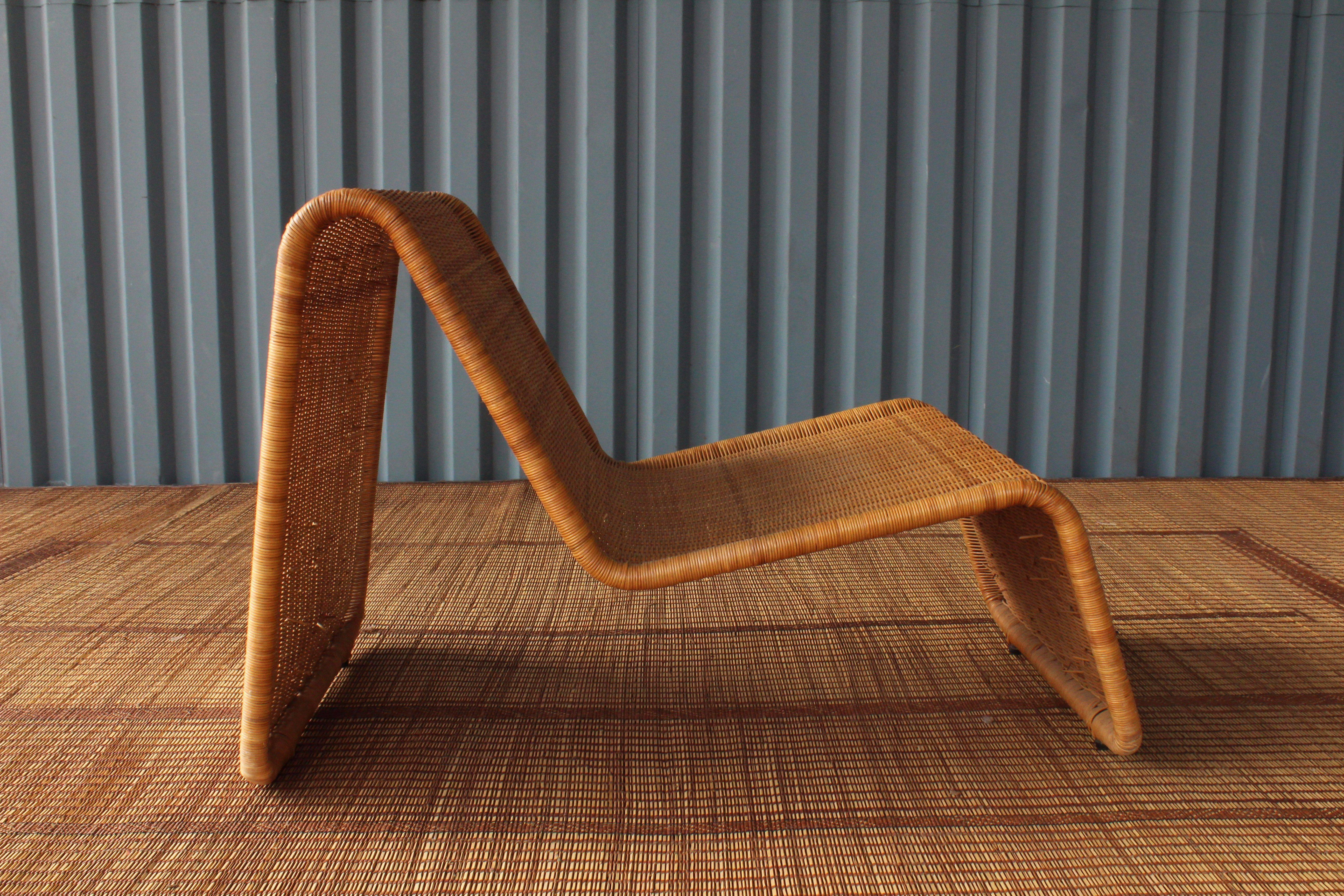 Mid-Century Modern Pair of Tito Agnoli P3 Lounge Chairs for Bonacina, Italy, 1960s