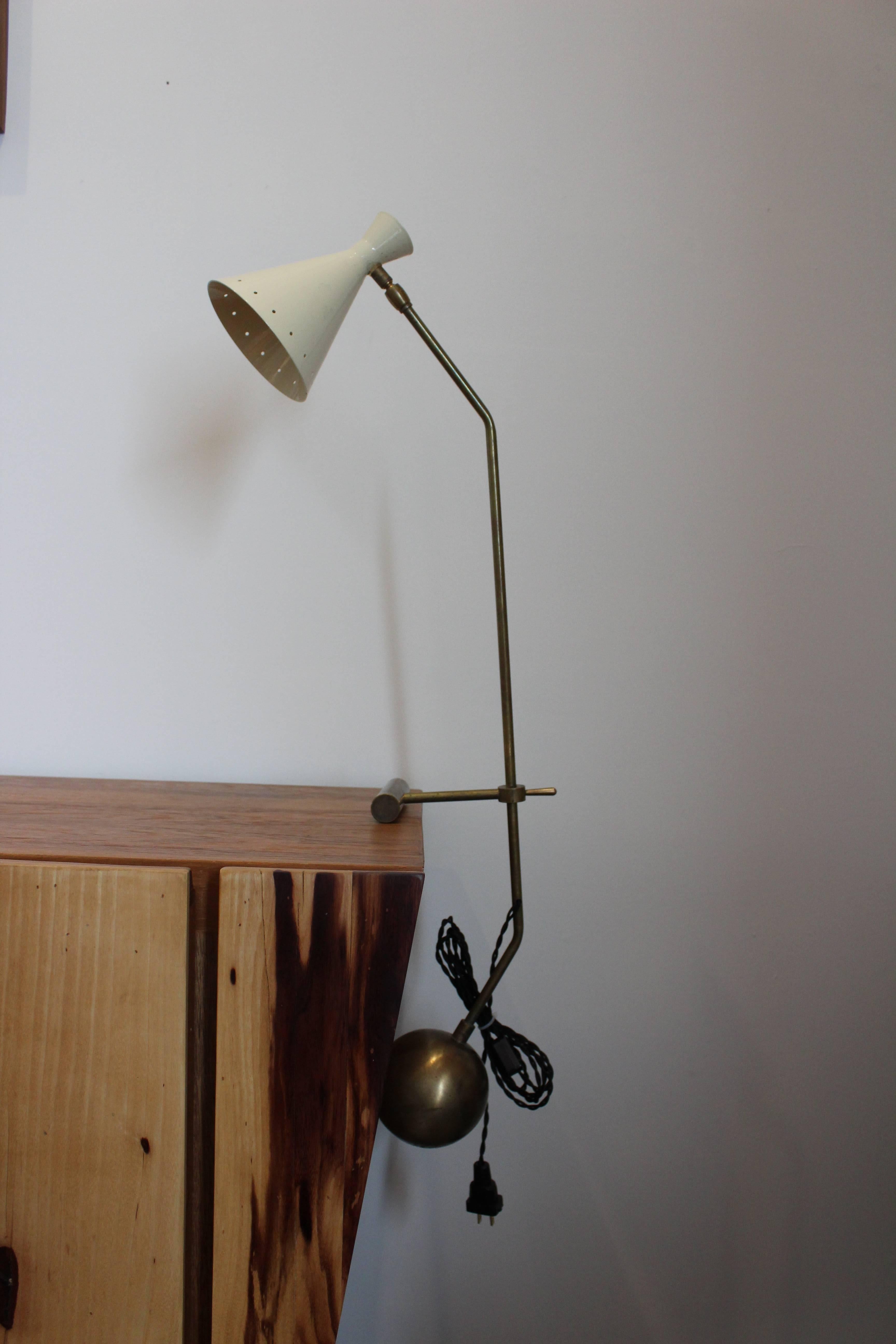 1950s Italian Table Lamp in the Style of Stilnovo 1