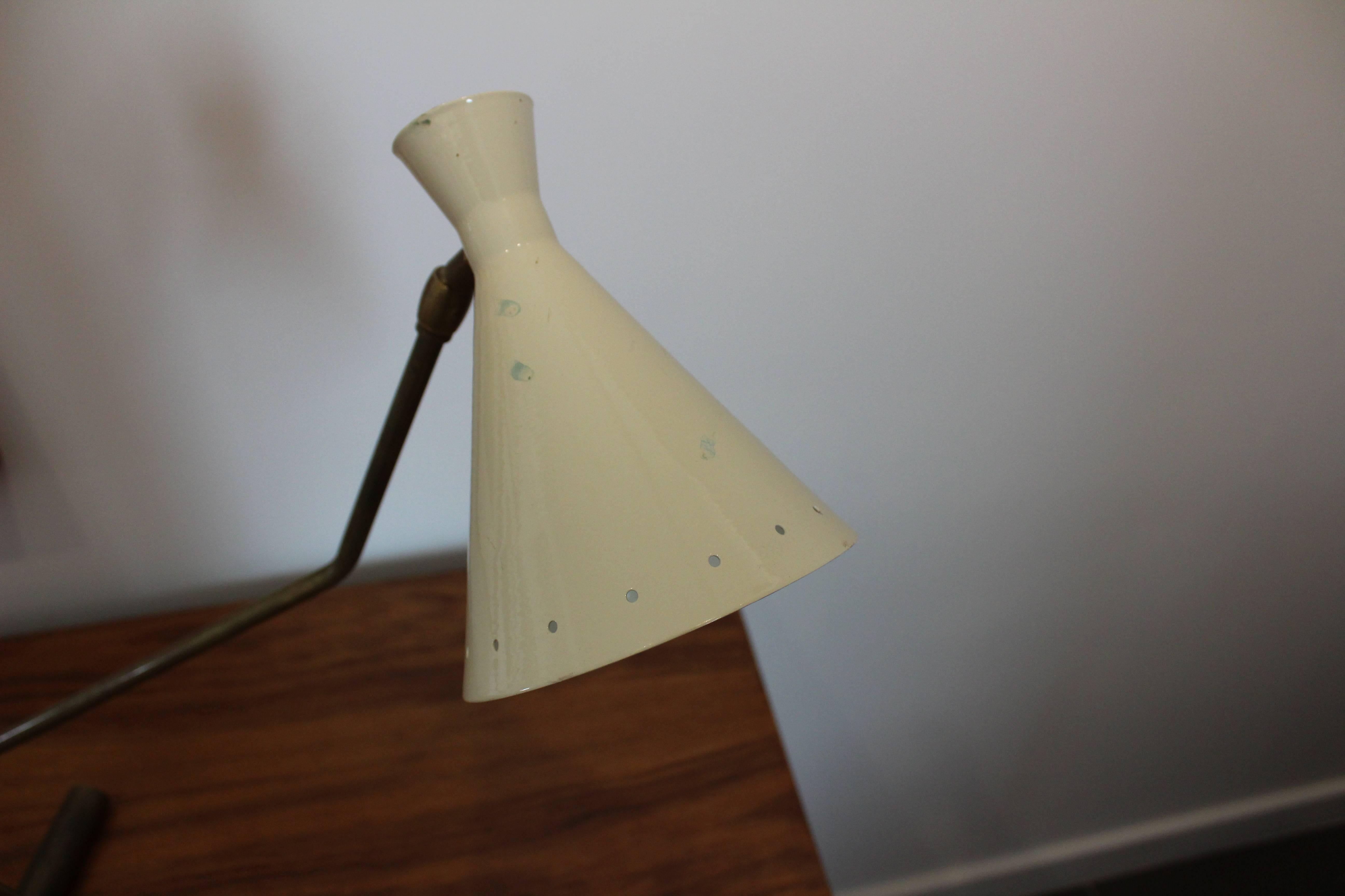 1950s Italian Table Lamp in the Style of Stilnovo 2