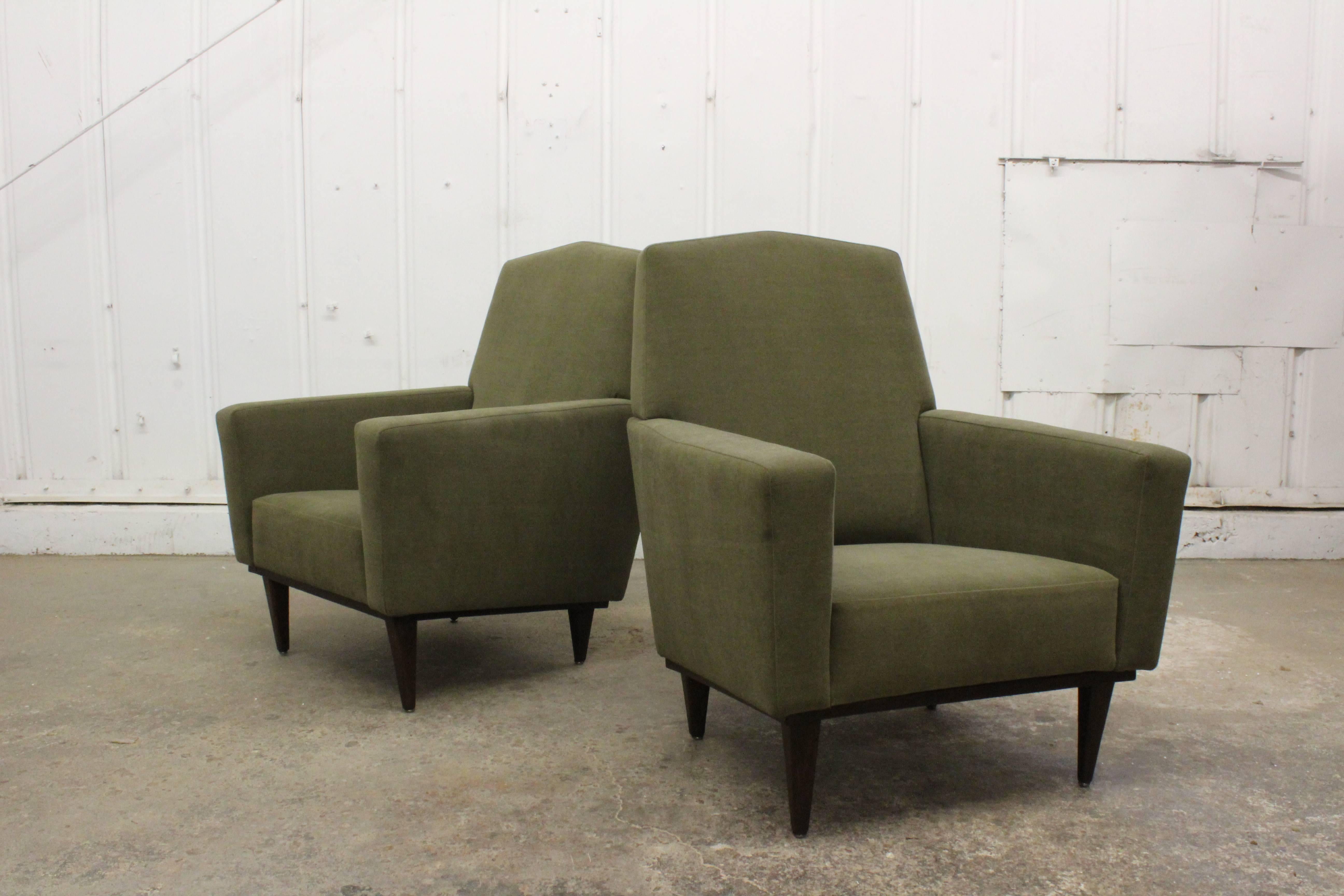 Pair of 1950s French Armchairs 2