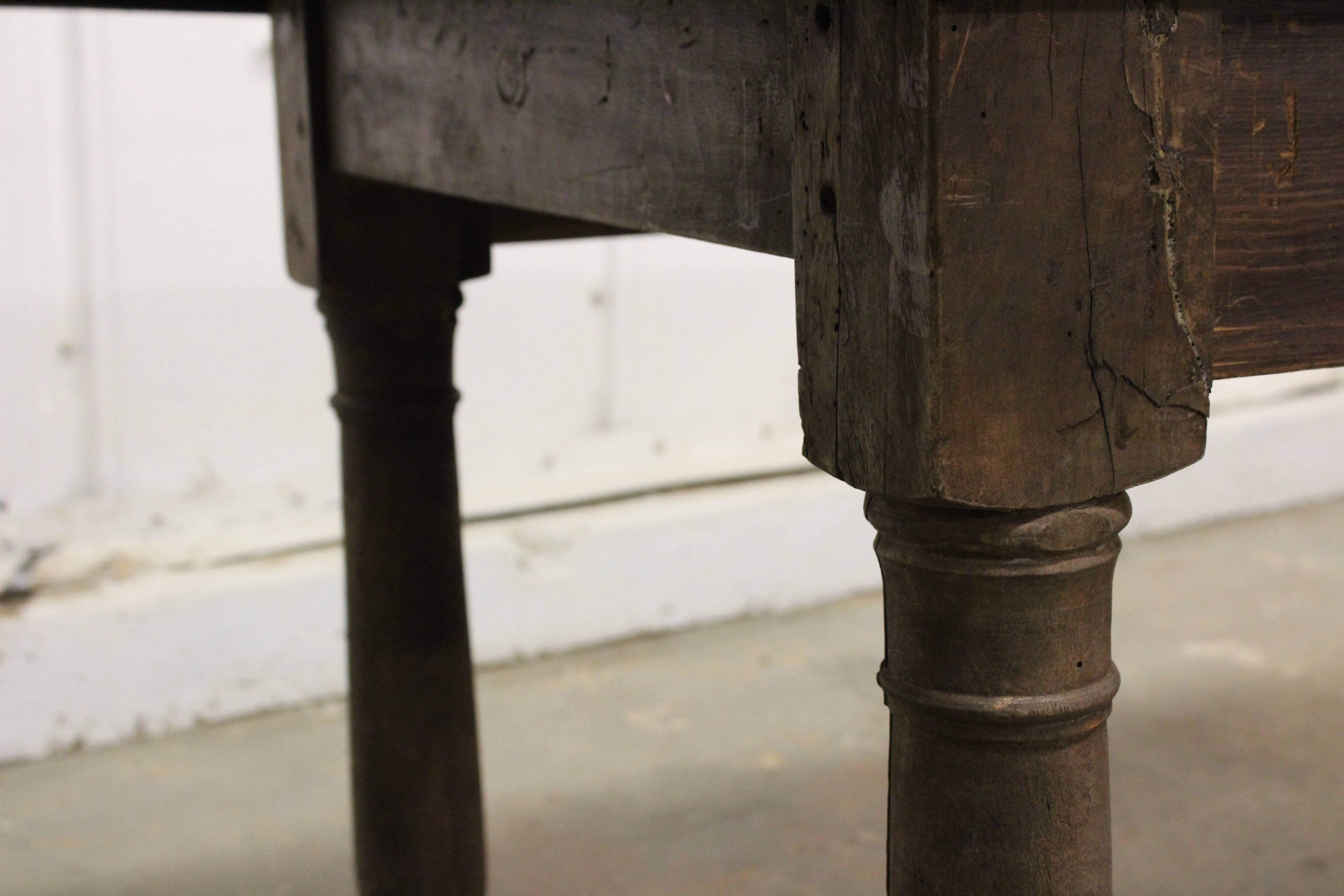 18th Century and Earlier 17th Century English Oak Refectory Table