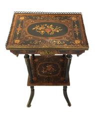 French Inlaid Table