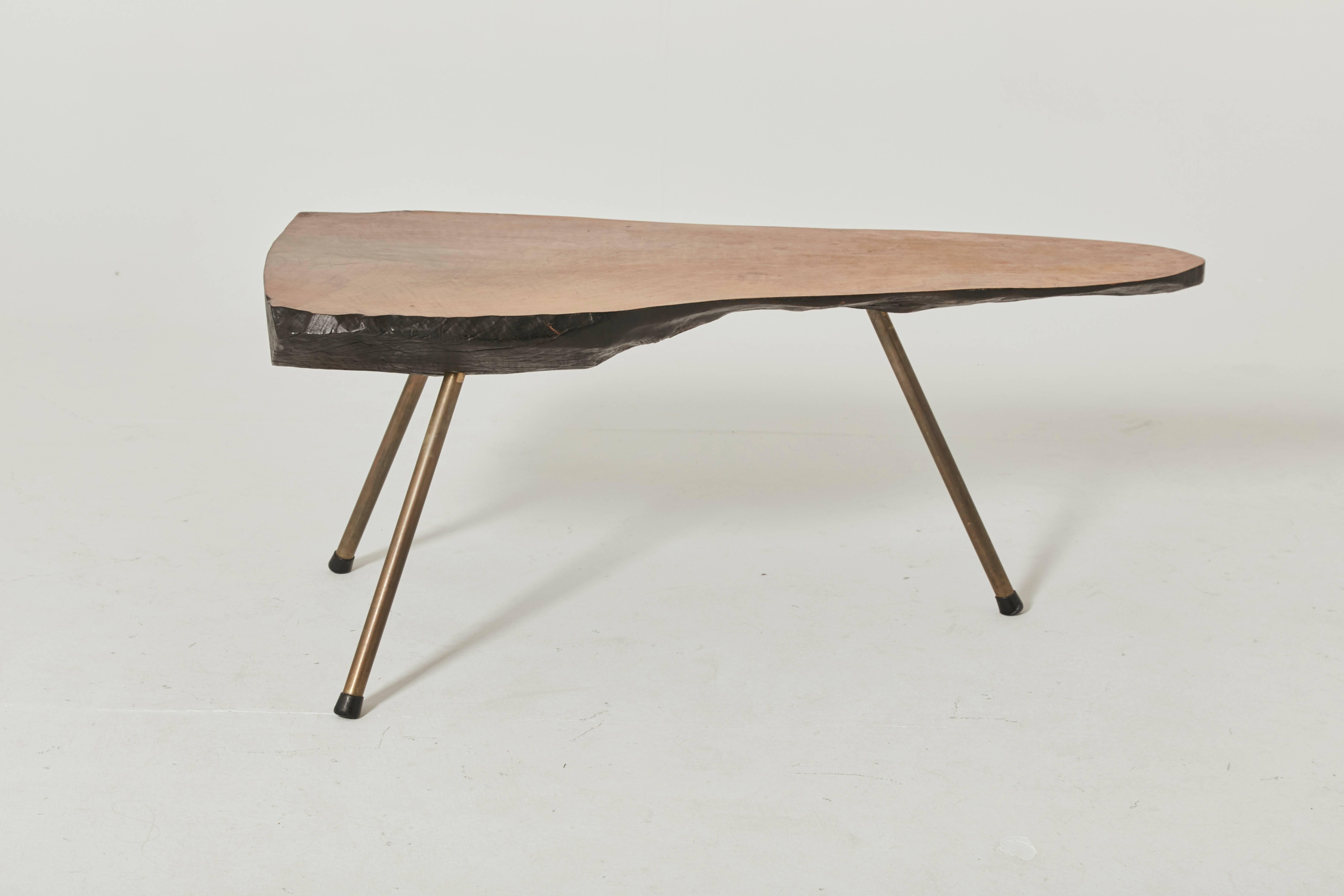 Mid-Century Modern Large Midcentury Tree Trunk Table Attributed to Carl Auböck, Austria, 1950s