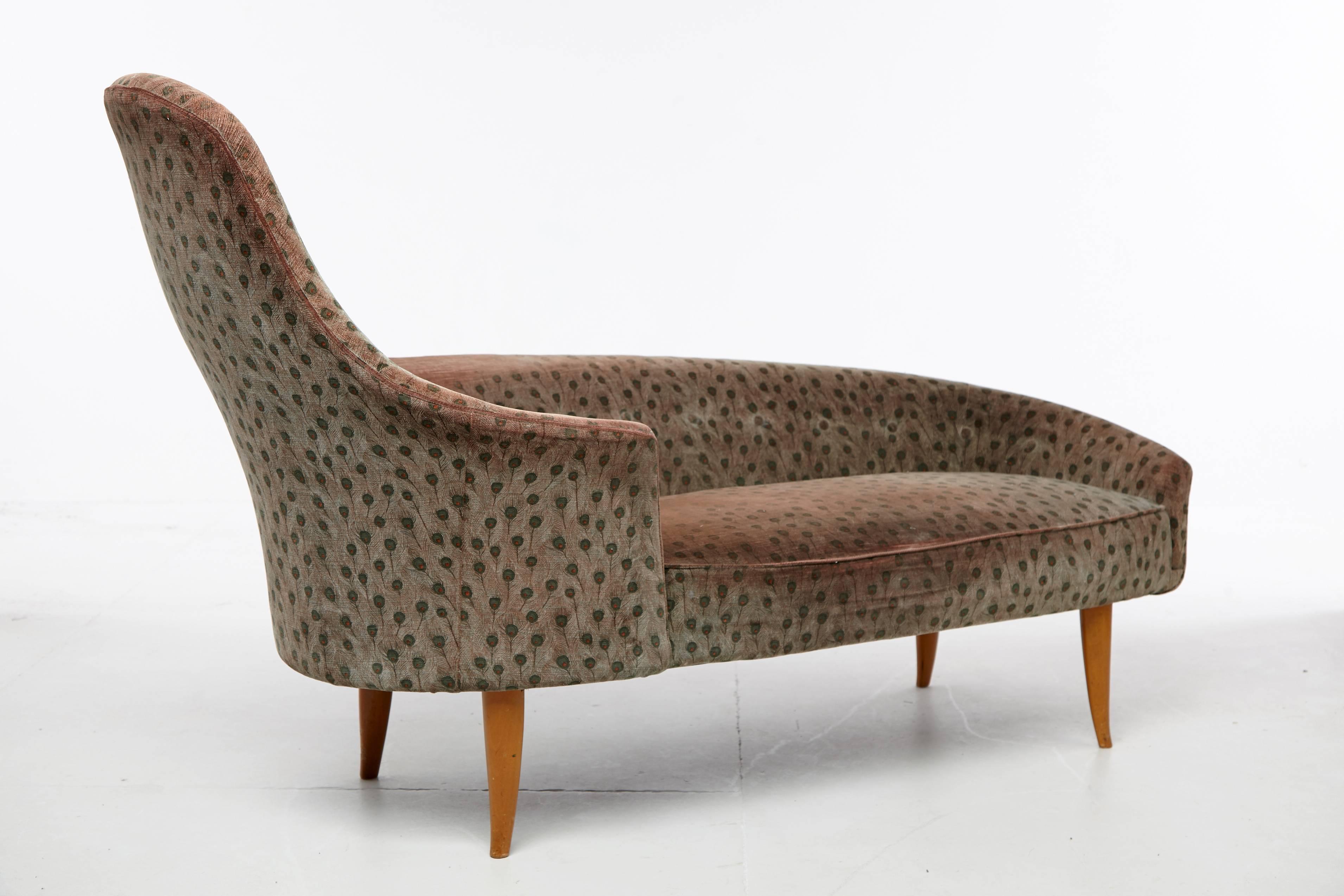 Scandinavian Modern Kerstin Horlin-Holmquist Garden of Eden / Lustgarden Chaise Longue, 1950s