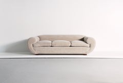 Elegantes Sofa aus reinem Alpaka gepolstert