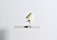 Original-Tischlampe von Jacques Adnet, Modell Nr. 7706, Frankreich, 1930er Jahre