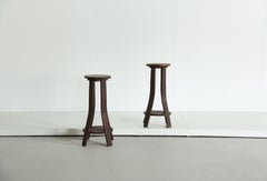 Coppia di piedistalli / supporti per piante, Francia, anni ’40 / ’50