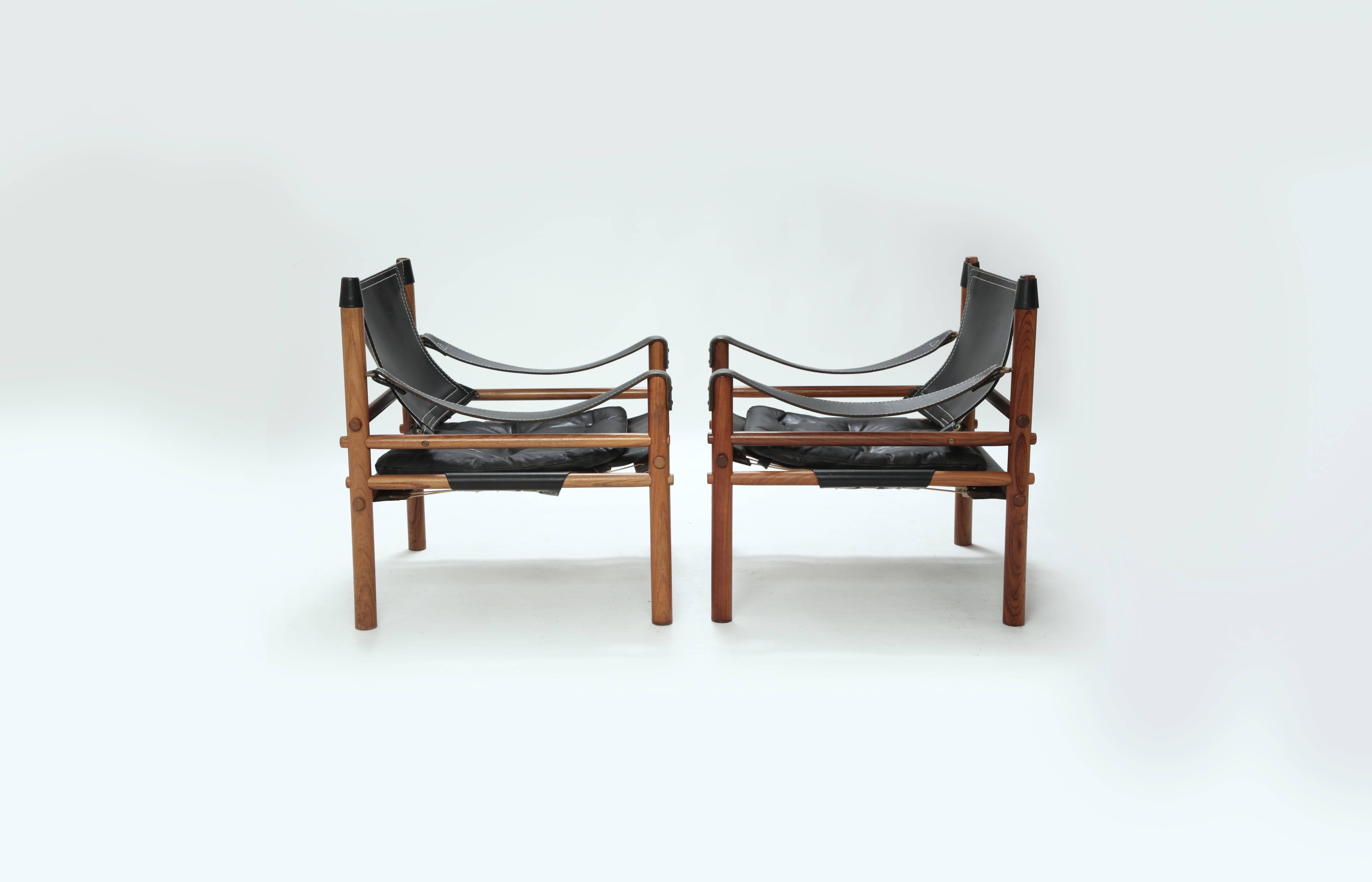 20th Century Pair of Rosewood Arne Norell 