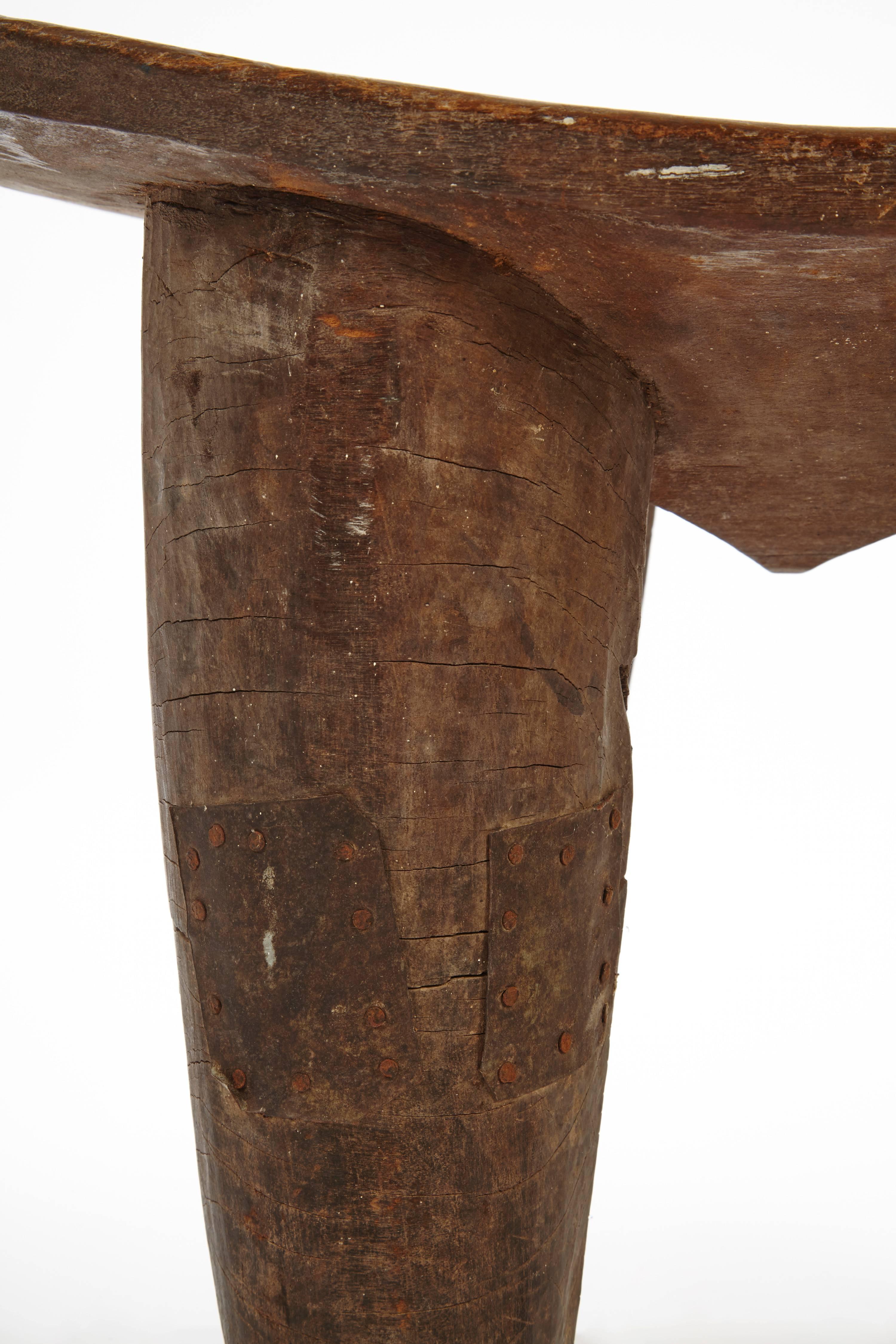 Large Antique African Tribal Senufo 'Senofu' Stool No. 1, Cote d'Ivoire In Good Condition In London, GB