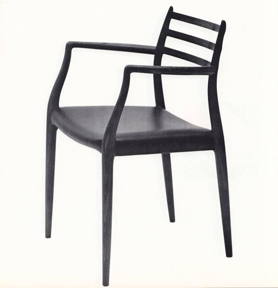 Rosewood Niels O. Møller Model 62/78 Dining Chairs by J.L Møller, Denmark, 1960s 2