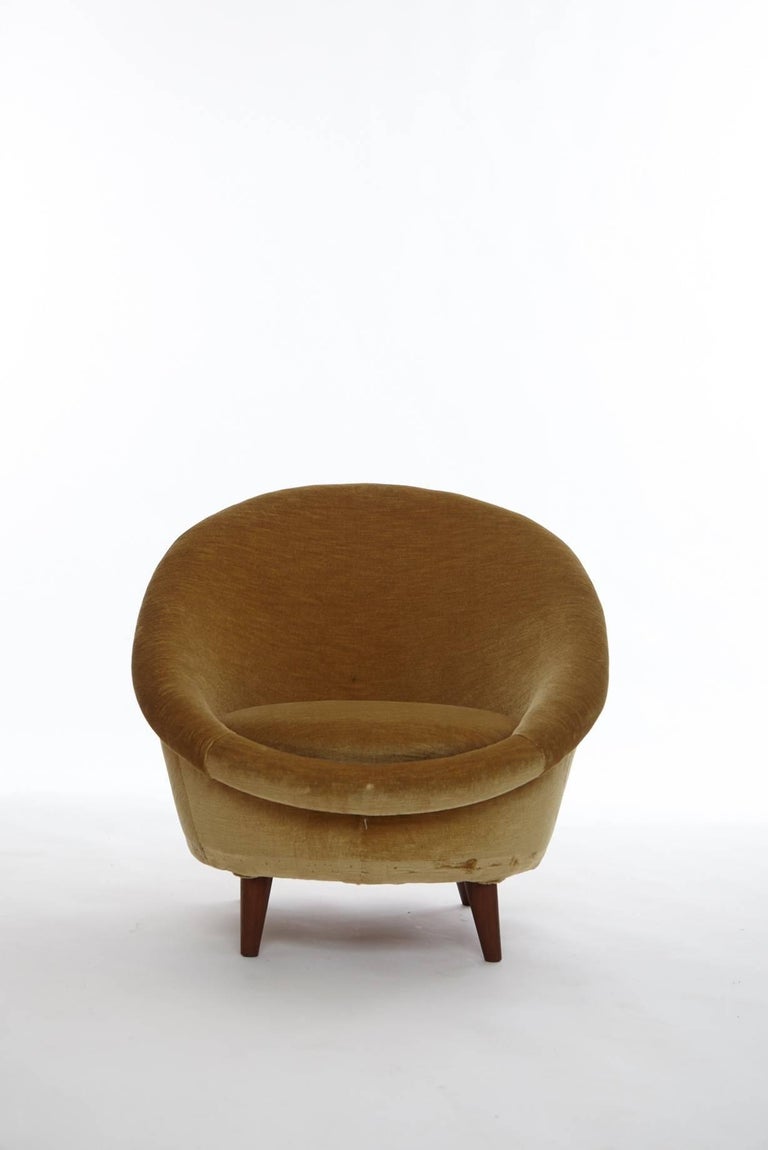 1950s Norwegian Egg Chair For At 1stdibs Mid Century Modern 1950s Norwegian Egg Chair For
