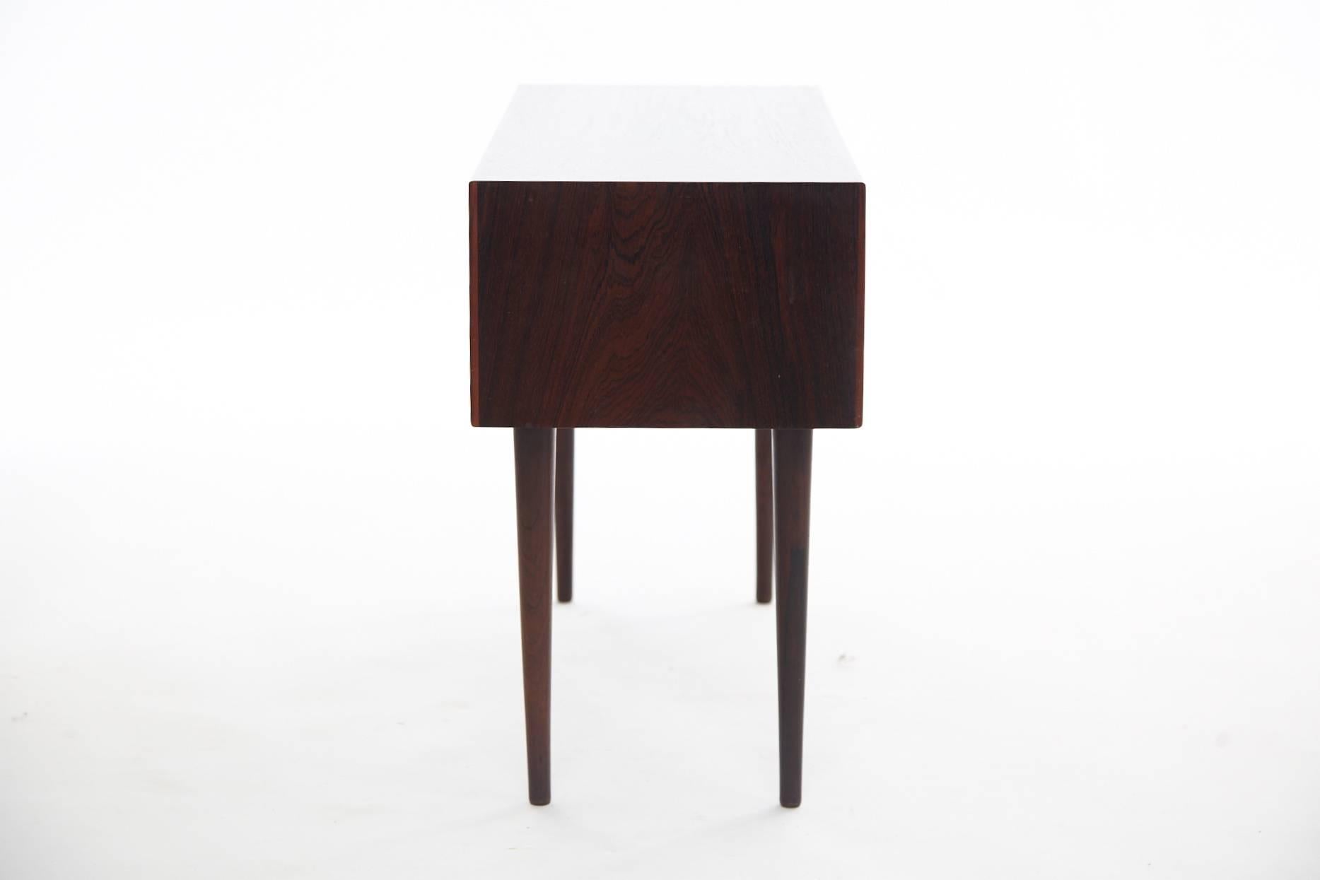 Pair of Rosewood Arne Vodder Bedside Tables or Nightstands, NC Møbler, Denmark 2