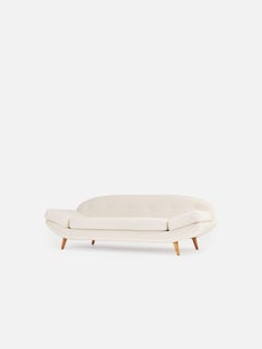 Seltenes Folke Jansson Gondola Sofa oder Tagesbett, Schweden, 1950er Jahre (Option zur Neupolsterung)