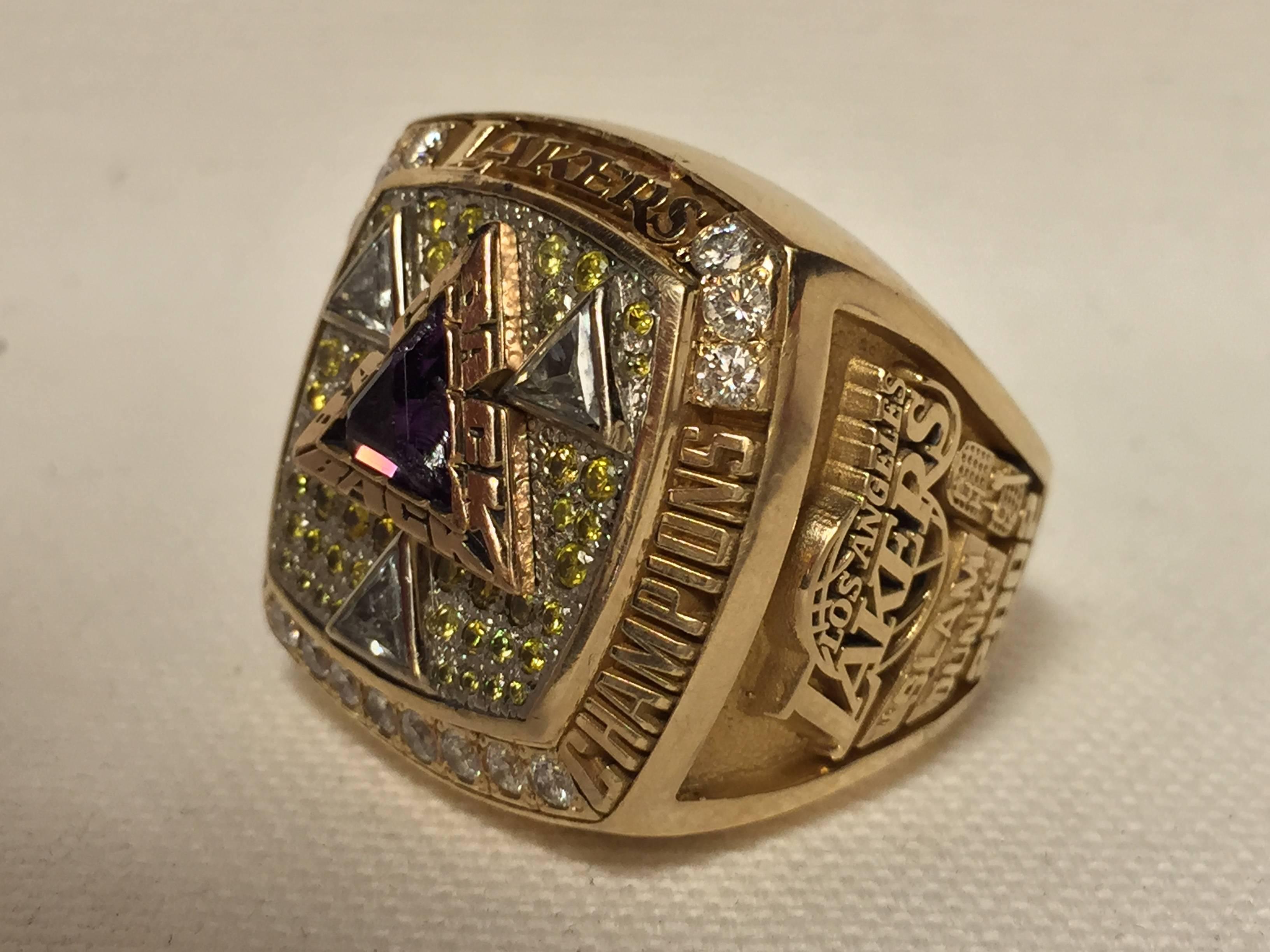 lakers 2002 ring