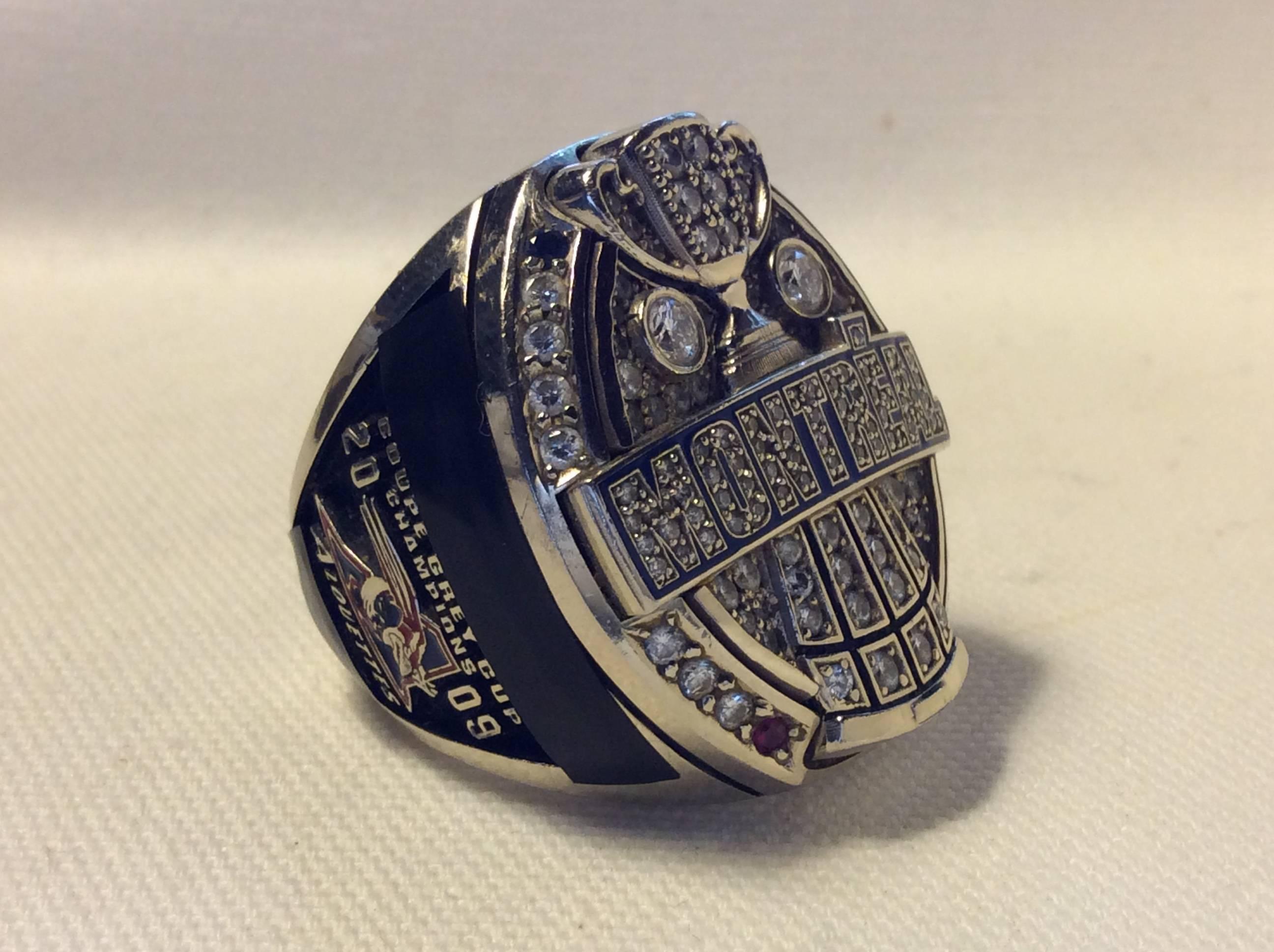 2009 Montreal Alouettes CFL Grey Cup Players Championship Ring For Sale 3