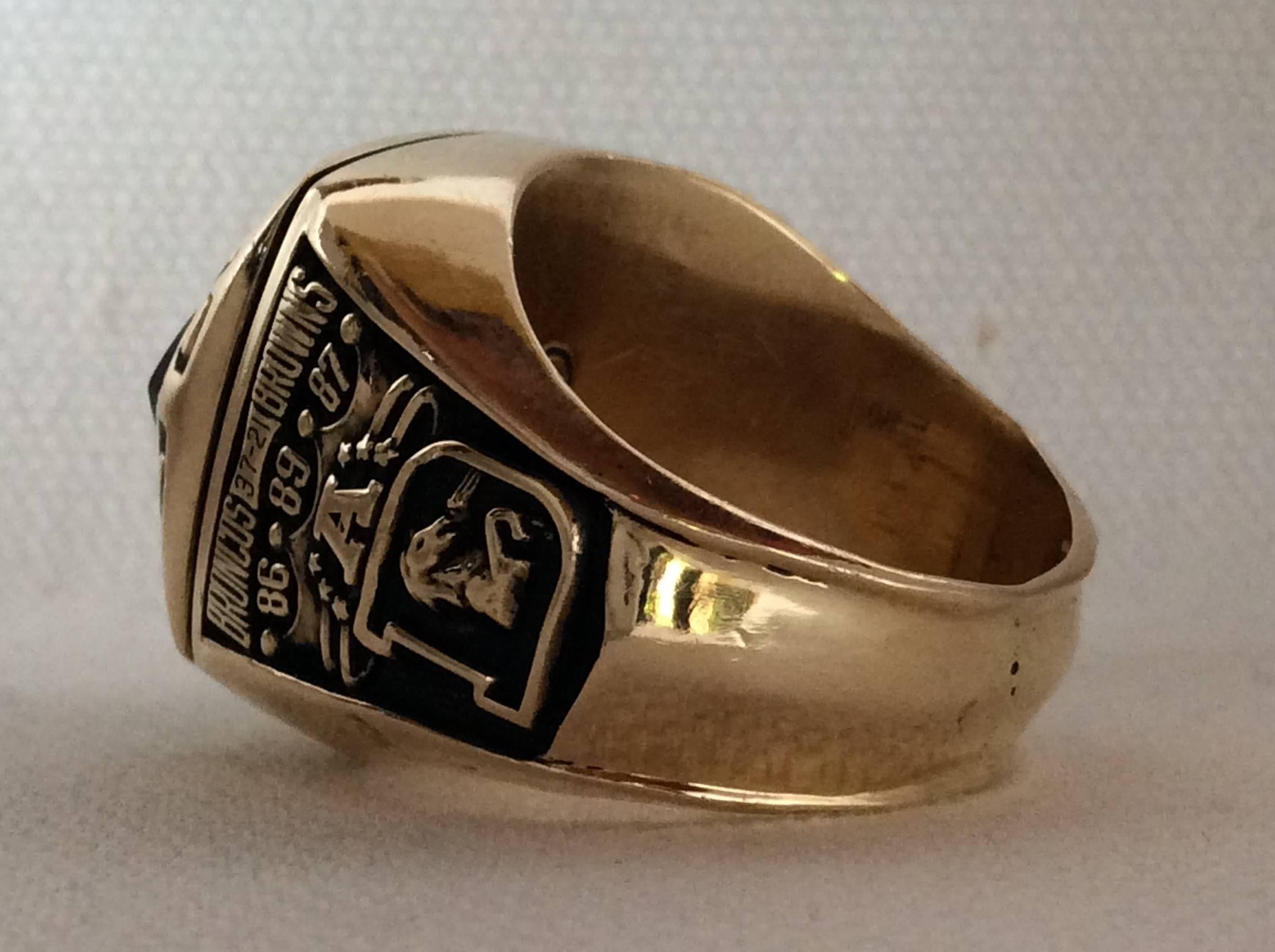 1984 afc championship ring