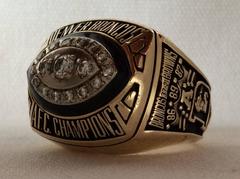 1989 Denver Broncos AFC Championship Super Bowl Players Ring, Gold Diamonds NFL