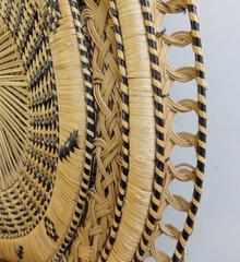 Iconic 1970s Emmanuelle Rattan Throne