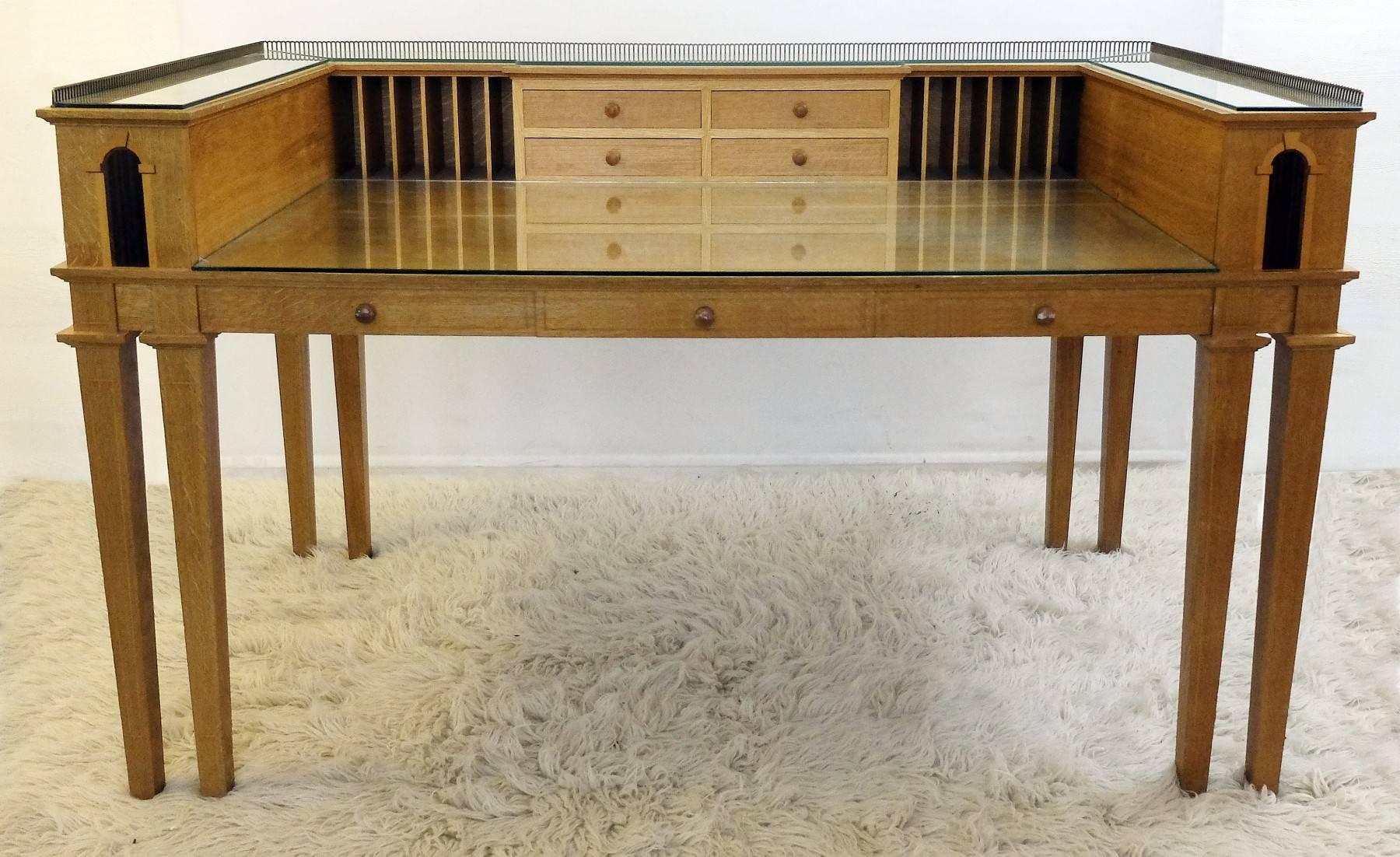 Writing desk designed by David Linley in 1991.