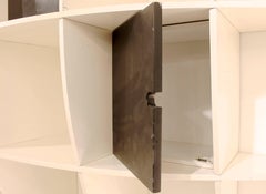 "Tyko" Lacquered Wood Bookshelf by Manfredo Massironi for Nikol International