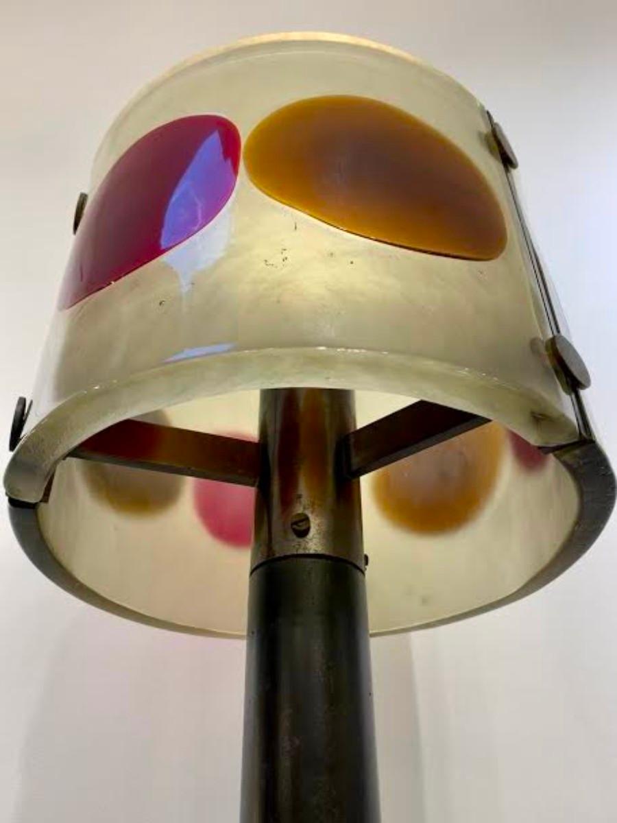 Italian Floor Lamp Model 'Cheerio' by Venini, circa 1970