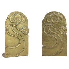 Pair Of Art Nouveau Bookends