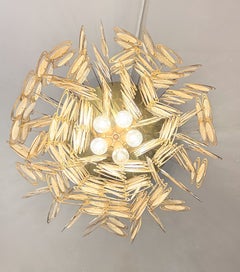 Suspension, Brass and Mother of Pearl, Italy, 1970s - 2 available