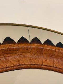 Mid-century Circular Wall Mirror by Fratelli Marelli, Italy, 1950s