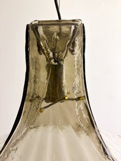 Mid-Century Murano Glass Hanging Lamp by Carlo Nason, 1960s