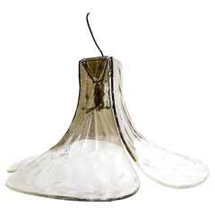 Lámpara colgante de cristal de Murano de mediados de siglo, de Carlo Nason, década de los 60