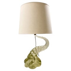 Murano Glass Table Lamp, Italy, 1960s