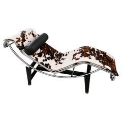 Le Corbusier Lounge Chair LC4 For Cassina, Italy, 2000s