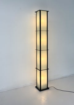 Lampada da terra opale di Fabiaan Van Severen, Belgio, anni '90