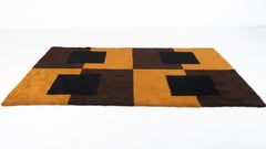 Mid-Century Modern Hand-Woven Rug, Italy, 1960s - 2 Available